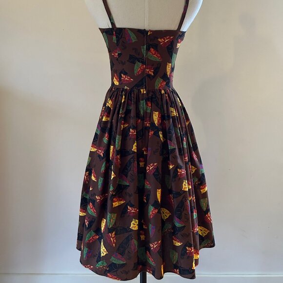 Bernie Dexter Tiki Paris Dress NWOT - Picture 6 of 8